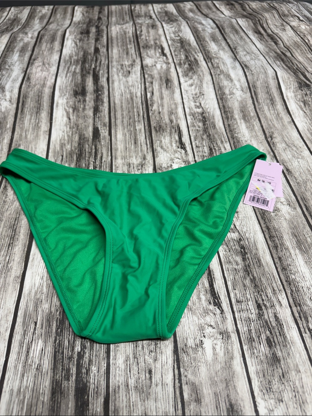 wild fable Bright Green Bikini Bottom - Hipster Cut -cheeky - high leg- low rise